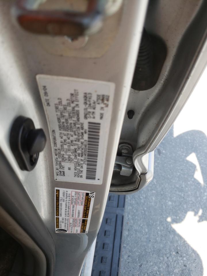 Photo 10 from auction – 2005 TOYOTA 4RUNNER SR with VIN JTEZU14R350048119