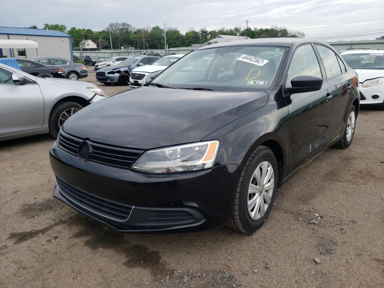 Photo 2 from auction – 2013 VOLKSWAGEN JETTA BASE with VIN 3VW2K7AJ5DM224349