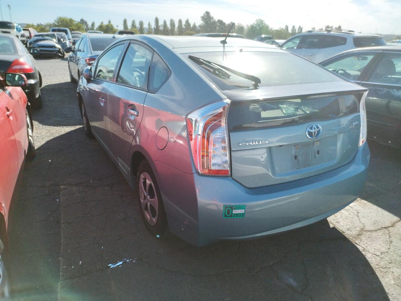 Photo 3 from auction – 2015 TOYOTA PRIUS with VIN JTDKN3DU6F1910554