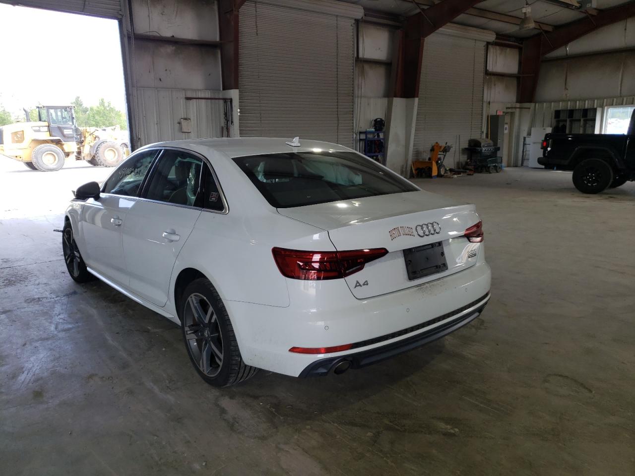 Photo 3 from auction – 2017 AUDI A4 PREMIUM with VIN WAUENAF41HN041224