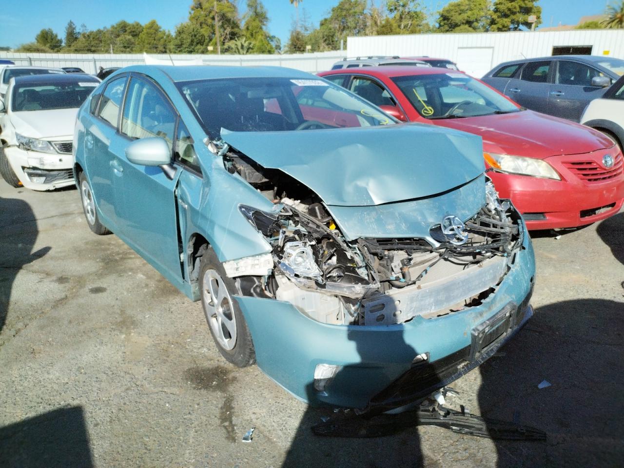 TOYOTA PRIUS 2015 with VIN JTDKN3DU6F1910554 - Photo from auction