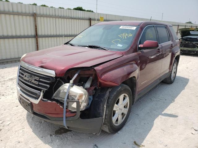 Photo 2 from auction – 2017 GMC TERRAIN SL with VIN 2GKALMEKXH6155756