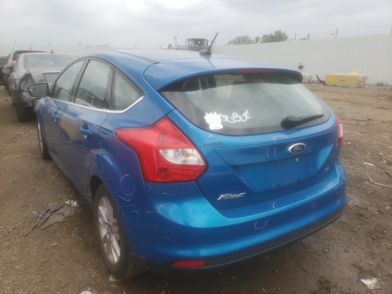 Photo 3 from auction – 2012 FORD FOCUS SEL with VIN 1FAHP3M28CL111710