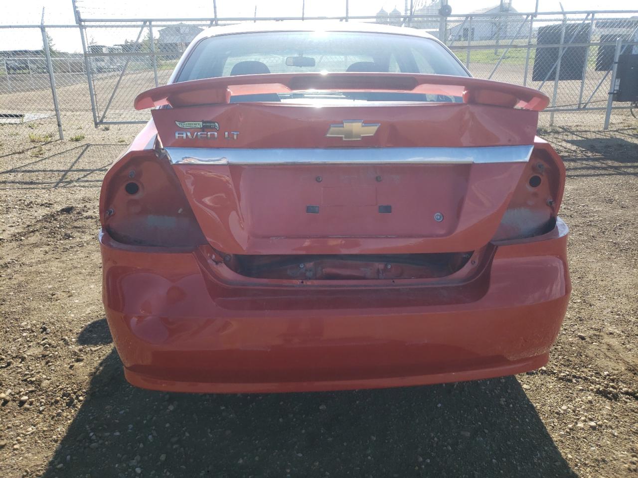 Photo 9 from auction – 2009 CHEVROLET AVEO LT with VIN 3G1TX55E89L126576