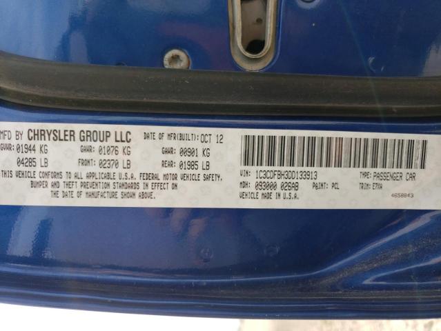 Photo 10 from auction – 2013 DODGE DART SXT with VIN 1C3CDFBH3DD133913