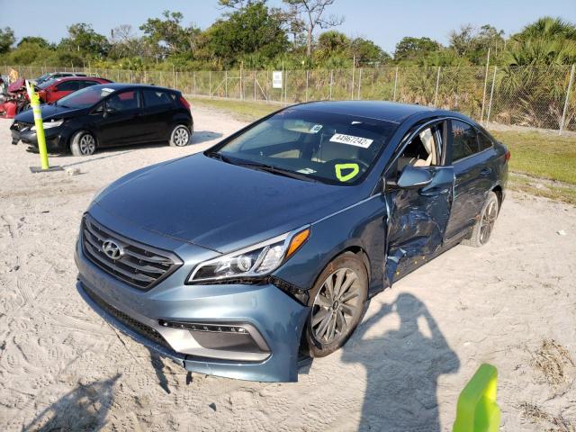 Photo 2 from auction – 2017 HYUNDAI SONATA SPO with VIN 5NPE34AF3HH507660