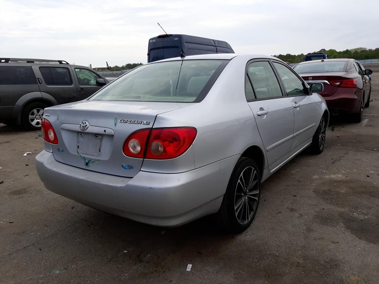 Photo 4 from auction – 2005 TOYOTA COROLLA CE with VIN JTDBR32E652050602