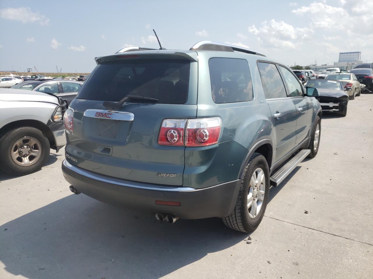 Photo 4 from auction – 2009 GMC ACADIA SLT with VIN 1GKER33D29J162199