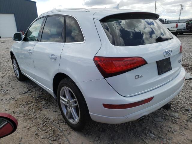 Photo 3 from auction – 2016 AUDI Q5 PREMIUM with VIN WA1L2AFP8GA130351