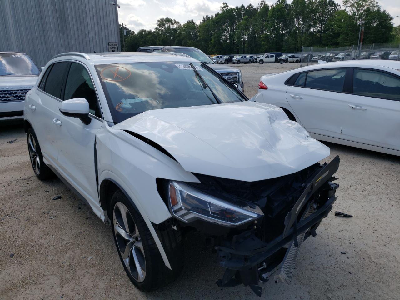Photo 1 from auction – 2020 AUDI Q3 PREMIUM with VIN WA1EECF32L1078492