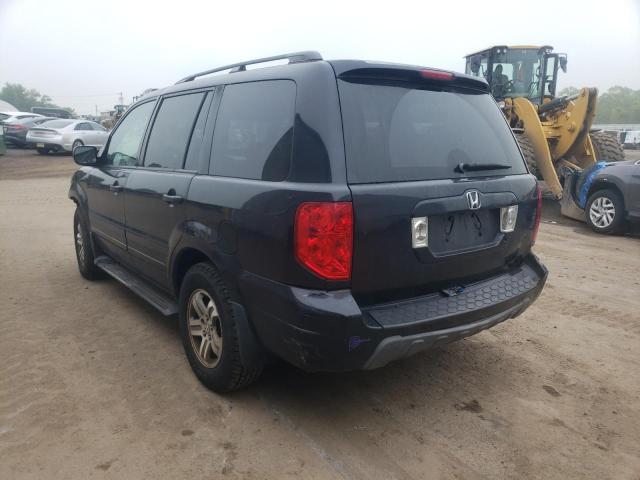 Photo 3 from auction – 2003 HONDA PILOT EXL with VIN 2HKYF18683H574529