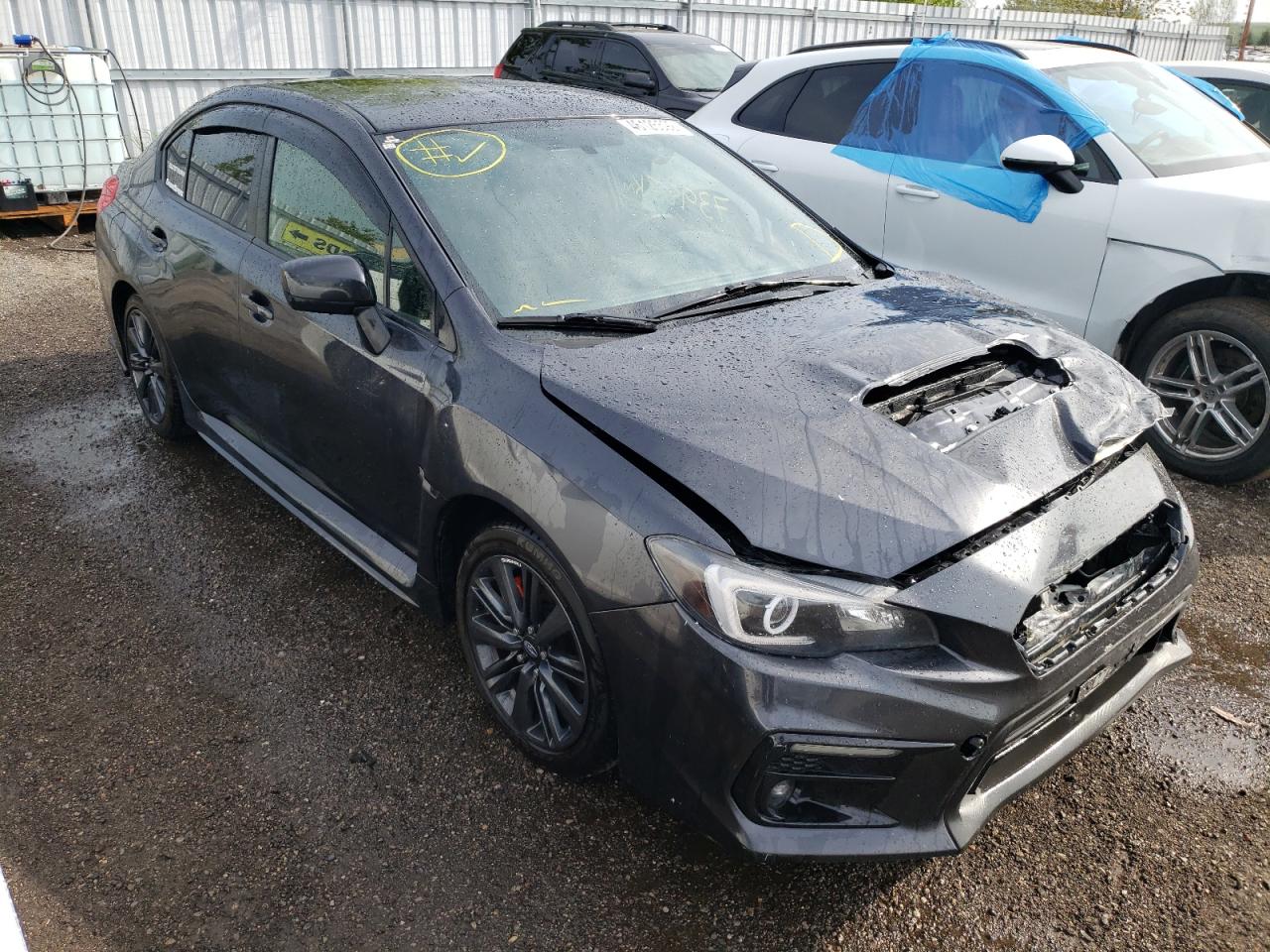 SUBARU WRX 2019 with VIN JF1VA1A65K9808196 - Photo from auction