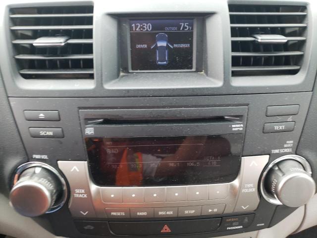 Photo 9 from auction – 2012 TOYOTA HIGHLANDER with VIN 5TDZK3EH1CS088639