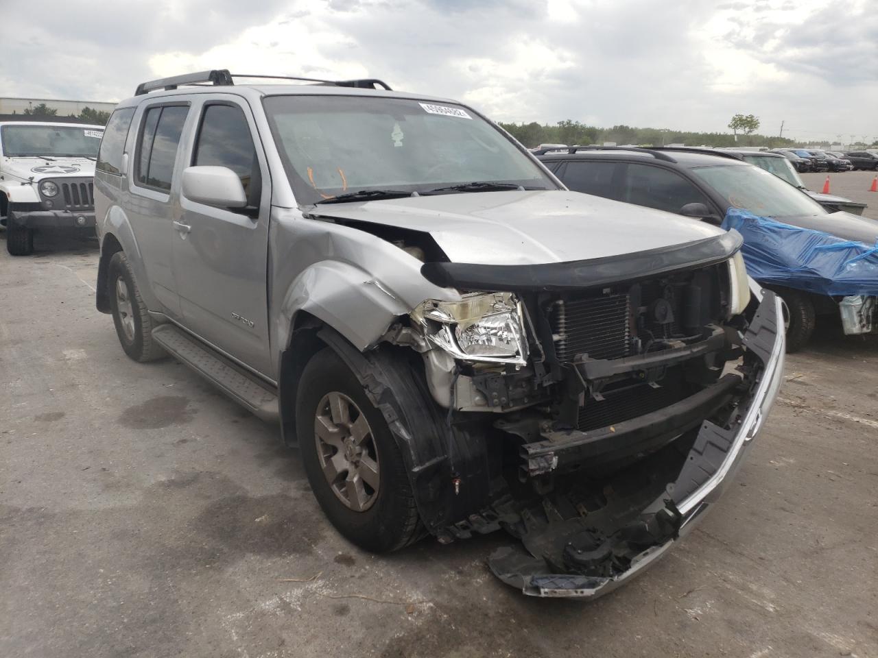 NISSAN PATHFINDER 2005 with VIN 5N1AR18W15C745771 - Photo from auction