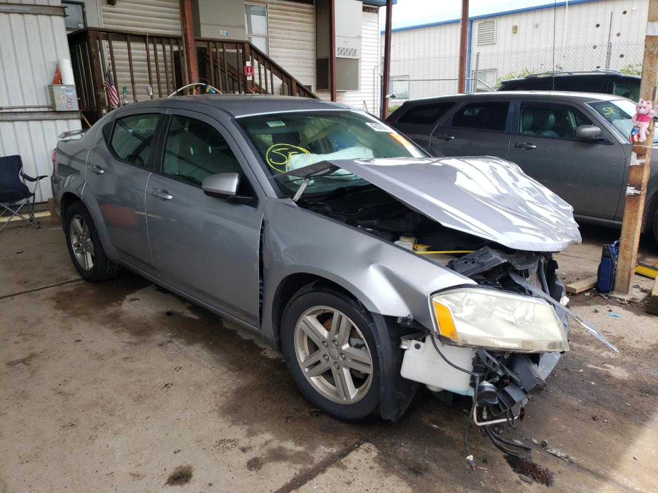 DODGE AVENGER SX 2014 with VIN 1C3CDZCB9EN130666 - Photo from auction
