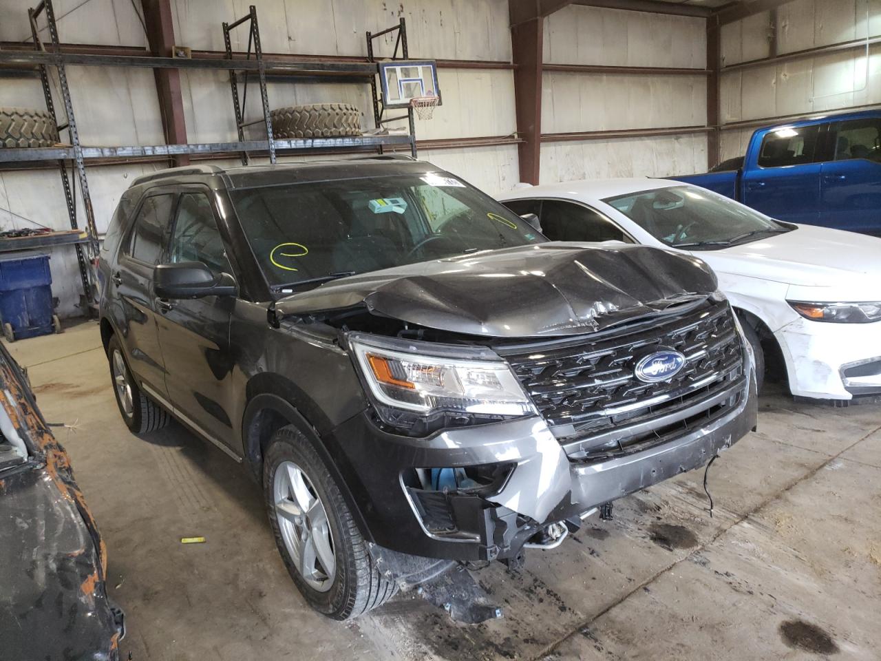 FORD EXPLORER X 2019 with VIN 1FM5K7D87KGB02569 - Photo from auction