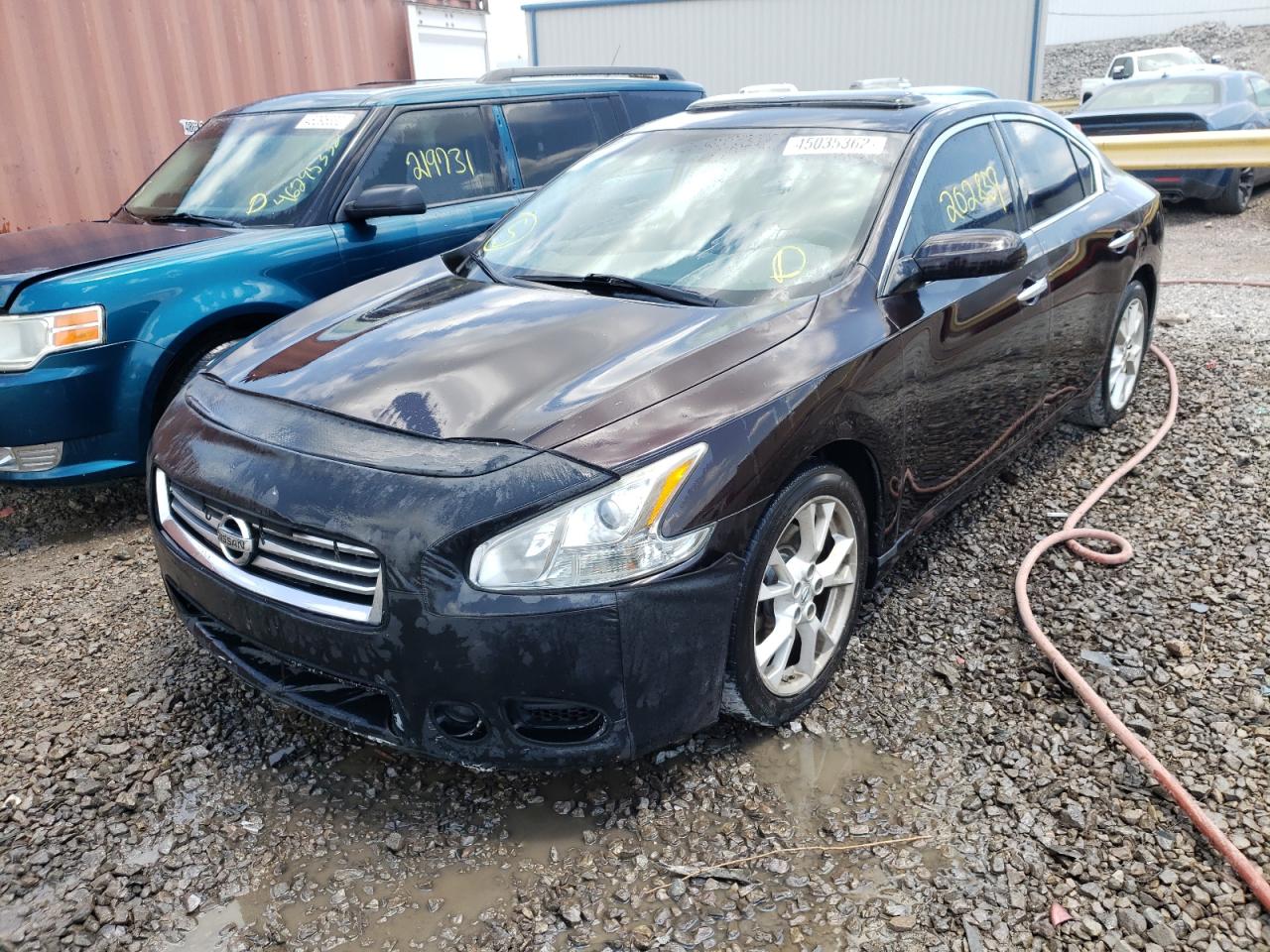 Photo 2 from auction – 2013 NISSAN MAXIMA S with VIN 1N4AA5AP9DC820212