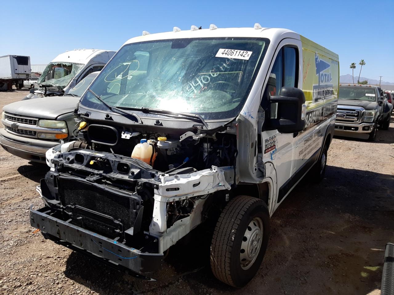 Photo 2 from auction – 2017 RAM PROMASTER with VIN 3C6TRVAG3HE538732