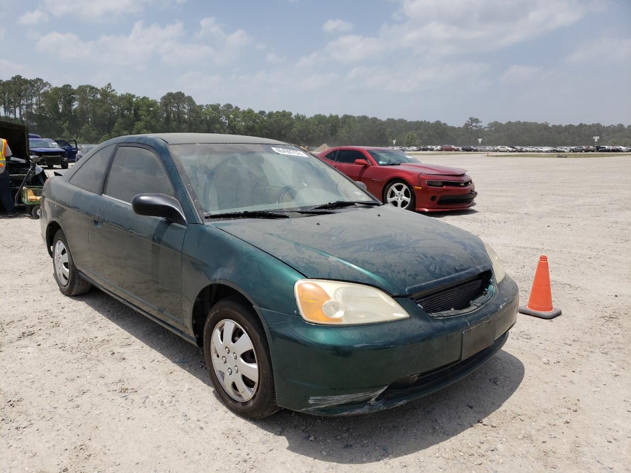 HONDA CIVIC LX 2001 with VIN 1HGEM22551L076359 - Photo from auction