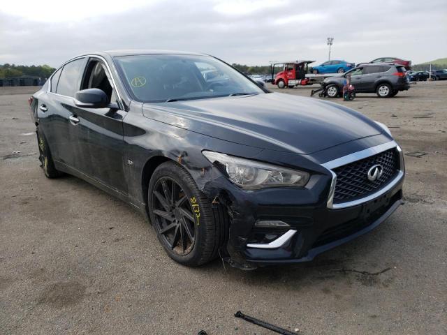 INFINITI Q50 LUXE 2018 with VIN JN1EV7AR4JM434643 - Photo from auction