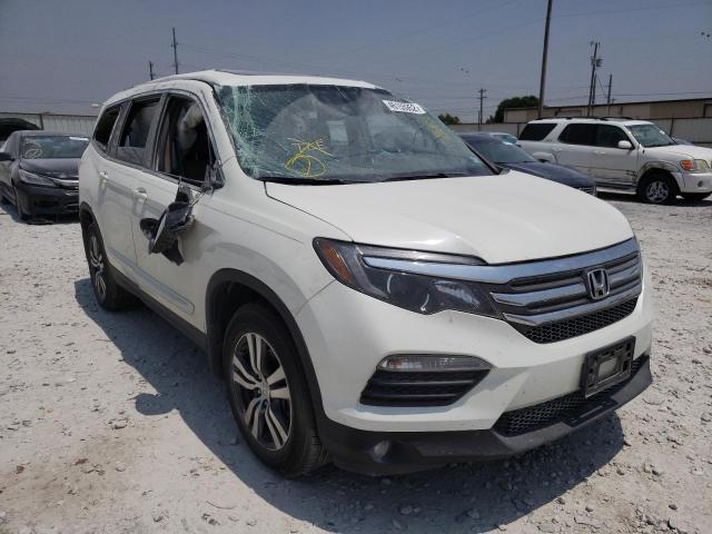 HONDA PILOT EXLN 2016 with VIN 5FNYF5H70GB022303 - Photo from auction