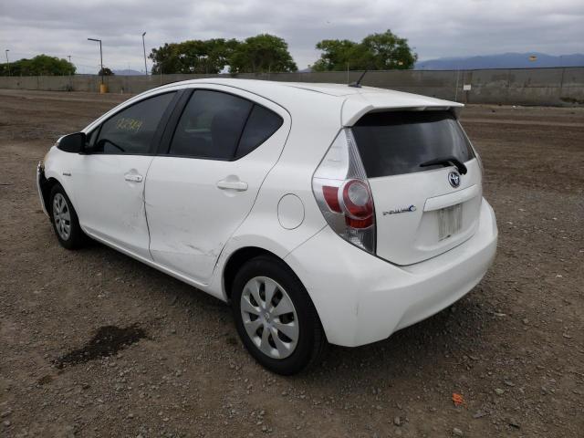 Photo 3 from auction – 2012 TOYOTA PRIUS C with VIN JTDKDTB37C1522158