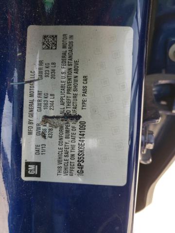 Photo 10 from auction – 2014 BUICK VERANO with VIN 1G4PS5SK6E4141090
