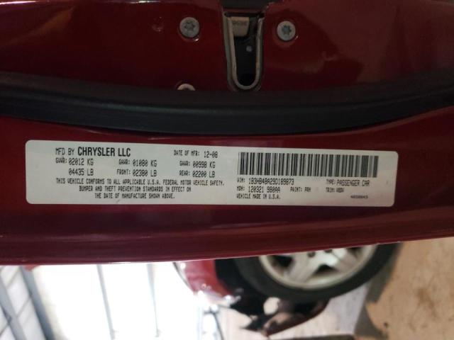Photo 10 from auction – 2009 DODGE CALIBER SX with VIN 1B3HB48A29D189873