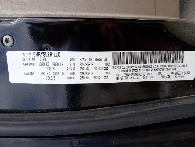 Photo 10 from auction – 2009 DODGE GRAND CARA with VIN 1D8HN44EX9B505158