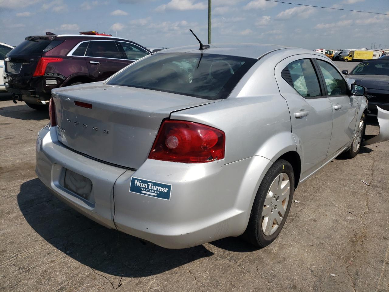 Photo 14 from auction – 2012 DODGE AVENGER SE with VIN 1C3CDZAB1CN311079