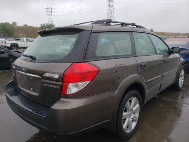 Photo 4 from auction – 2008 SUBARU OUTBACK 2. with VIN 4S4BP61C587302253