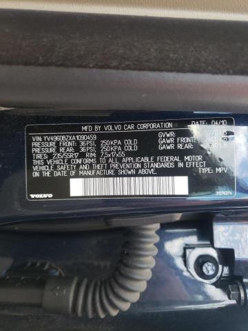 Photo 10 from auction – 2010 VOLVO XC70 3.2 with VIN YV4960BZXA1090459