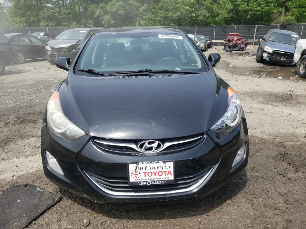 Photo 9 from auction – 2012 HYUNDAI ELANTRA GL with VIN 5NPDH4AE8CH072972