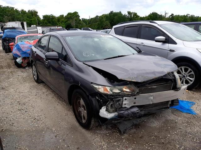 HONDA CIVIC LX 2015 مع رقم تعريف المركبة 19XFB2F58FE032116 - صورة من المزاد