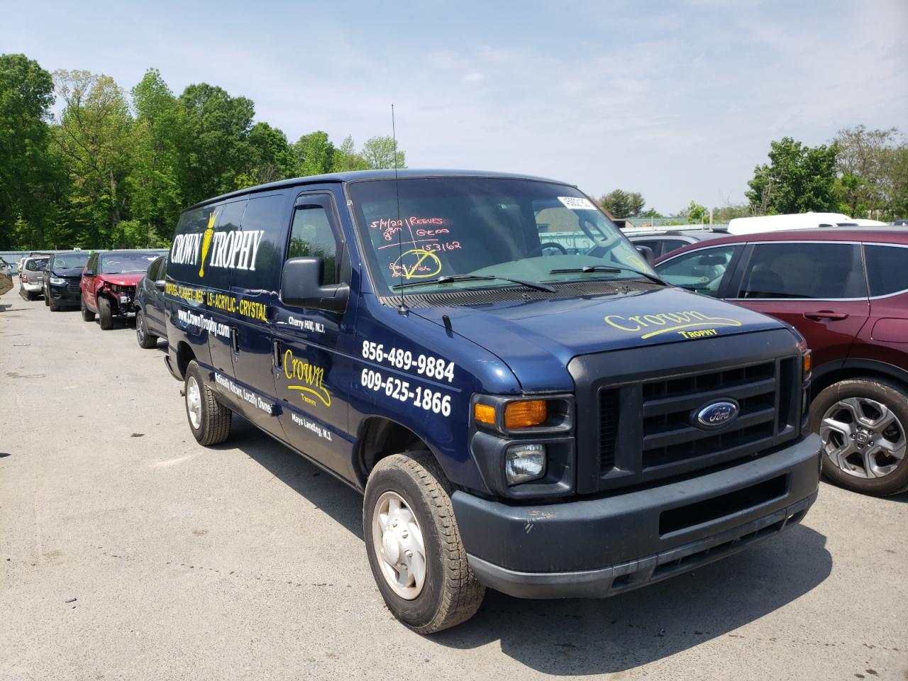 FORD ECONOLINE 2008 with VIN 1FTNE14W88DA23851 - Photo from auction