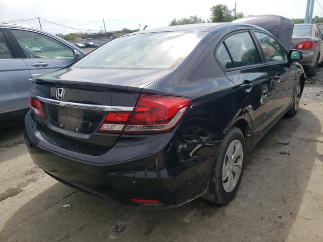 Photo 4 from auction – 2013 HONDA CIVIC LX with VIN 19XFB2F55DE221352