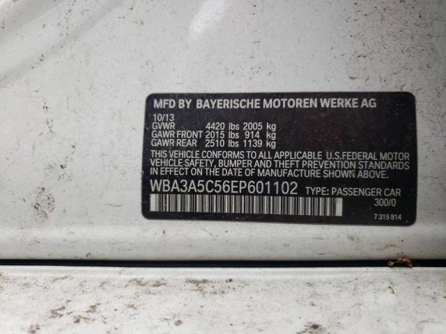 Photo 10 from auction – 2014 BMW 328 I with VIN WBA3A5C56EP601102