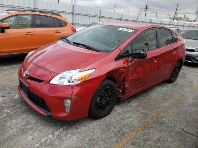 Photo 2 from auction – 2015 TOYOTA PRIUS with VIN JTDKN3DU1F0400036