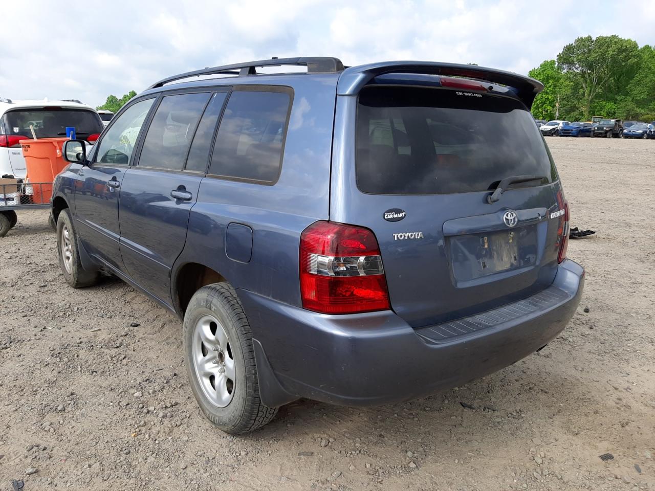 Photo 3 from auction – 2007 TOYOTA HIGHLANDER with VIN JTEDD21A870171349