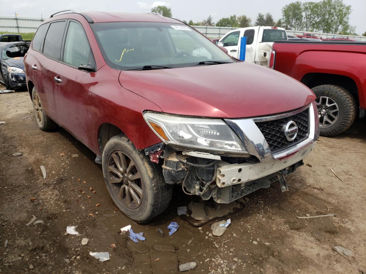 NISSAN PATHFINDER 2013 with VIN 5N1AR2MM2DC688019 - Photo from auction