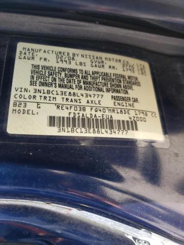Photo 10 from auction – 2008 NISSAN VERSA S with VIN 3N1BC13E88L434777