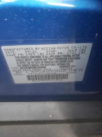 Photo 10 from auction – 2021 NISSAN KICKS S with VIN 3N1CP5BV2ML542940