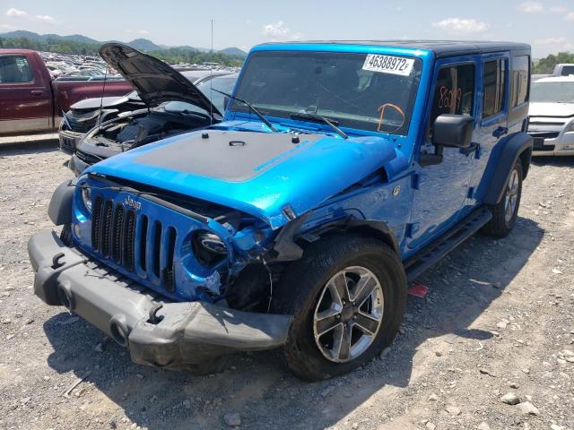 Photo 2 from auction – 2016 JEEP WRANGLER U with VIN 1C4BJWDG8GL303181