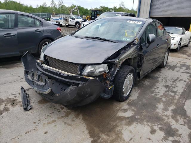 Photo 2 from auction – 2012 HONDA CIVIC HF with VIN 2HGFB2F62CH551902