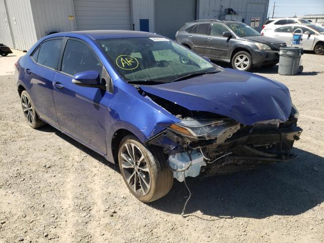 TOYOTA COROLLA L 2018 with VIN 2T1BURHE3JC057723 - Photo from auction