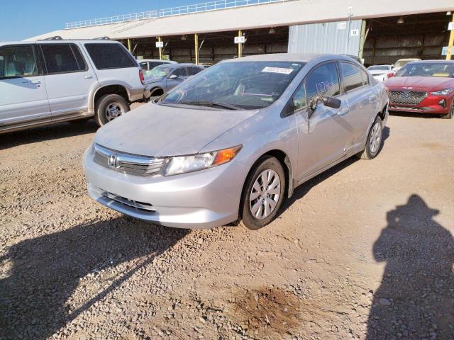 Photo 2 from auction – 2012 HONDA CIVIC LX with VIN JHMFB2F51CS001362