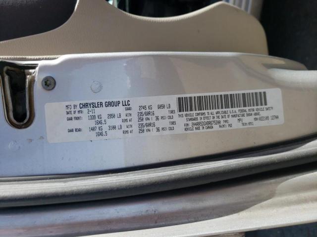 Photo 10 from auction – 2011 CHRYSLER TOWN & COU with VIN 2A4RR5DGXBR675200