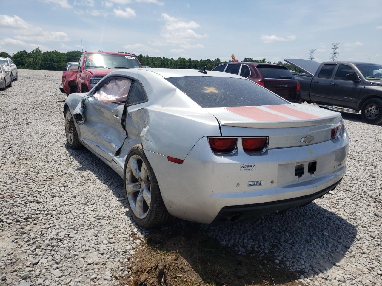 Photo 12 from auction – 2011 CHEVROLET CAMARO LT with VIN 2G1FB1EDXB9192311