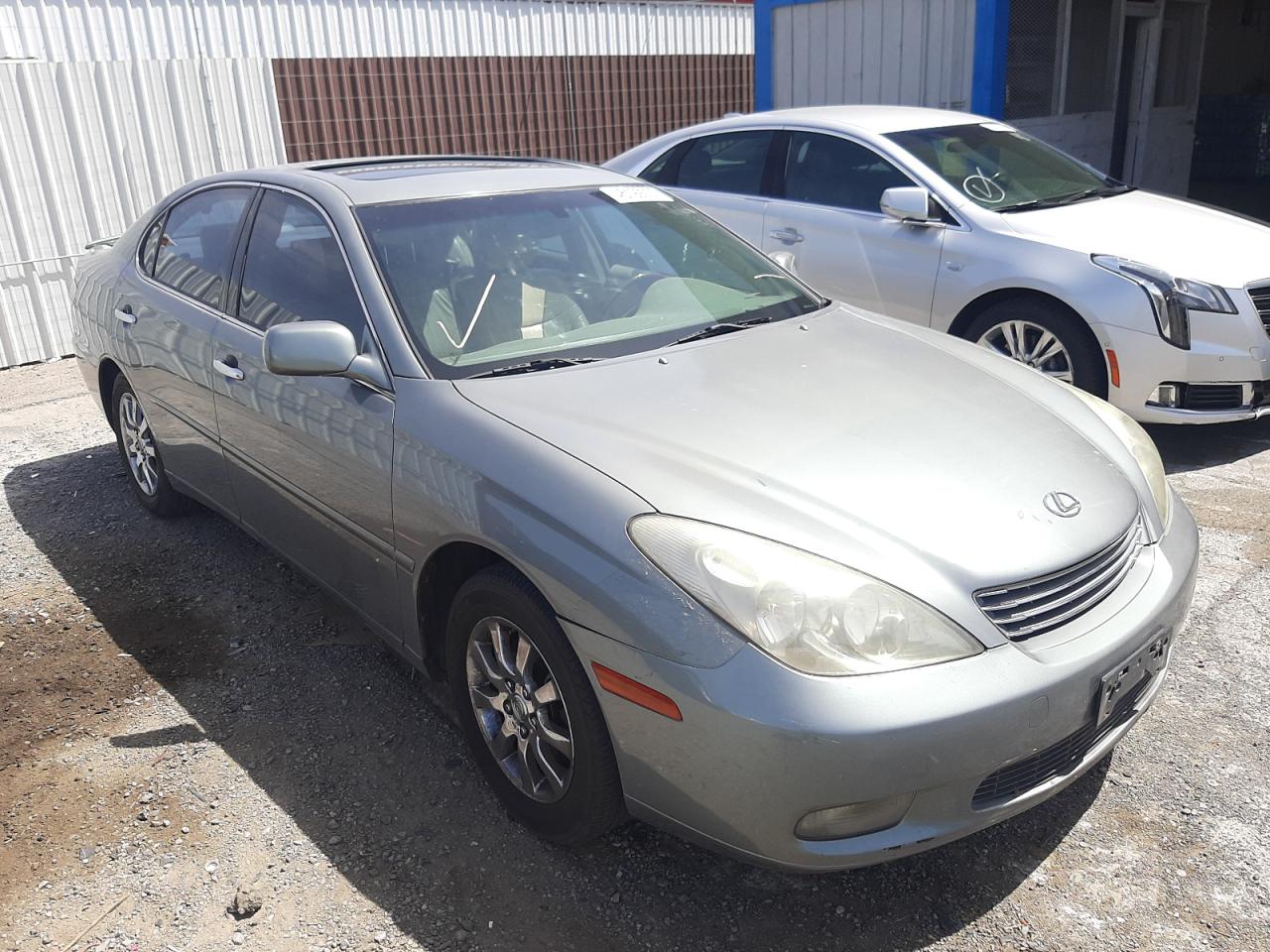LEXUS ES 300 2003 with VIN JTHBF30G330087496 - Photo from auction