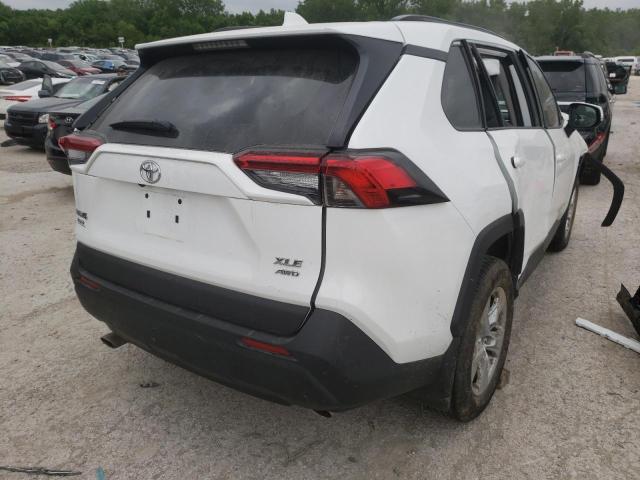 Photo 4 from auction – 2021 TOYOTA RAV4 XLE with VIN 2T3P1RFV2MC242231